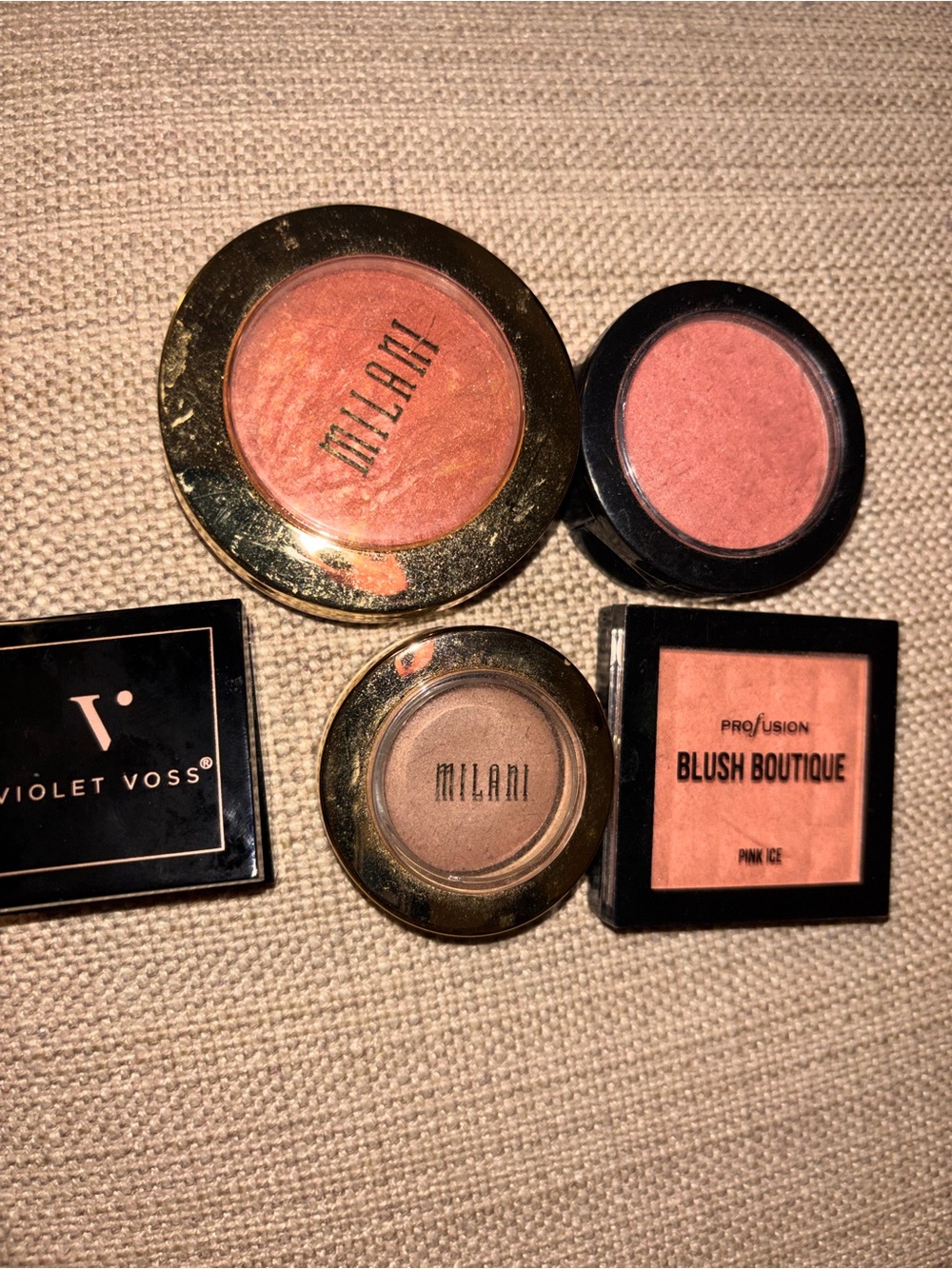 Bundle of 5 Baked Blush in Peach/Pink - Radiant Cheek Color